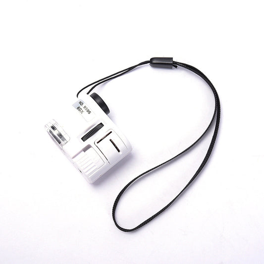 LED light banknote checking light mini microscope identification magnifier