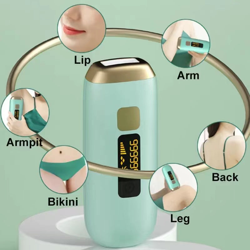 NoAging's new painless hair removal device, portable laser hair removal device, economical home hair removal artifact, small and painless hair removal machine.