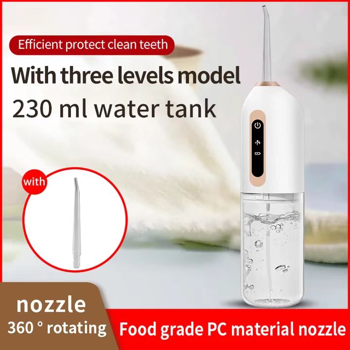 NoAging Intelligent Electric Flosser, High Water Pressure Oral Cleaning Instrument, Efficient Whitening and Scaling Instrument