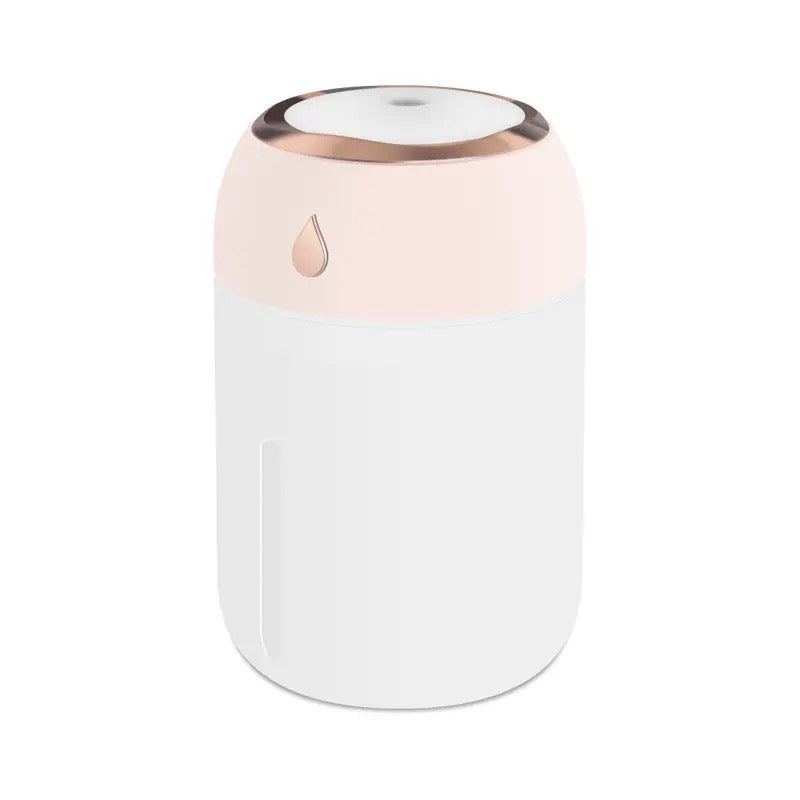 NoAging New Portable Humidifier, Air Humidifier Aroma Diffuser, Silent Atomizer for Bedroom, LED Light Mini USB Aroma Diffuser