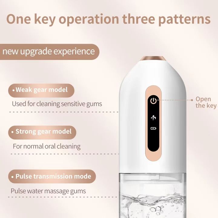 NoAging Intelligent Electric Flosser, High Water Pressure Oral Cleaning Instrument, Efficient Whitening and Scaling Instrument